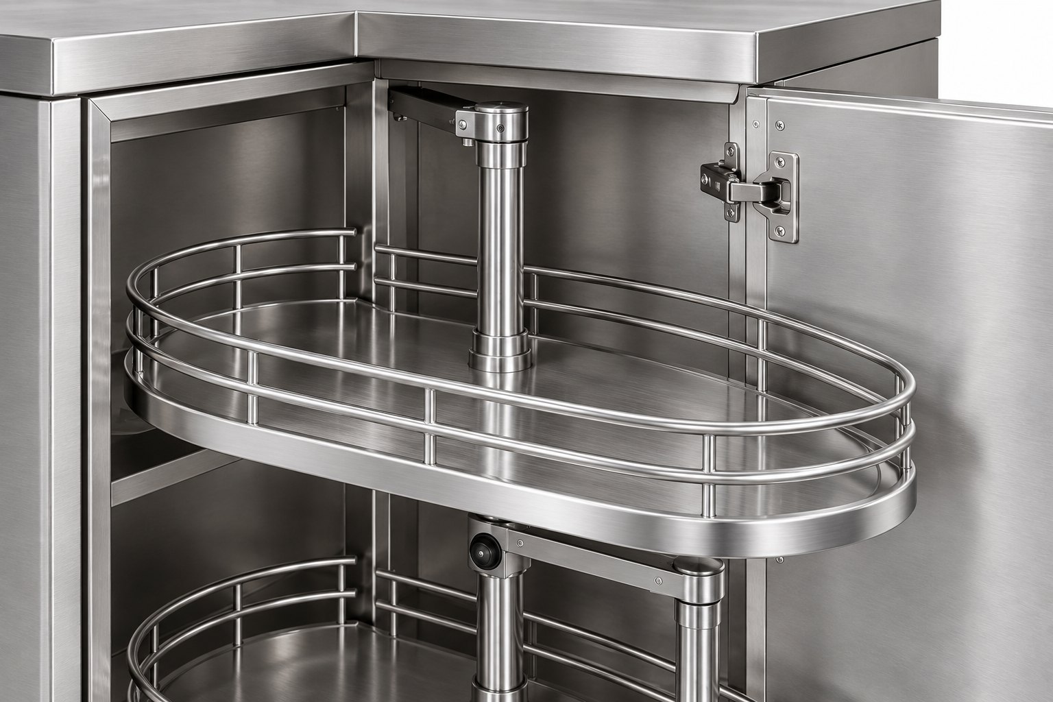 Tủ Góc Xoay Trái/ Phải GX1K – chi tiết bề mặt
