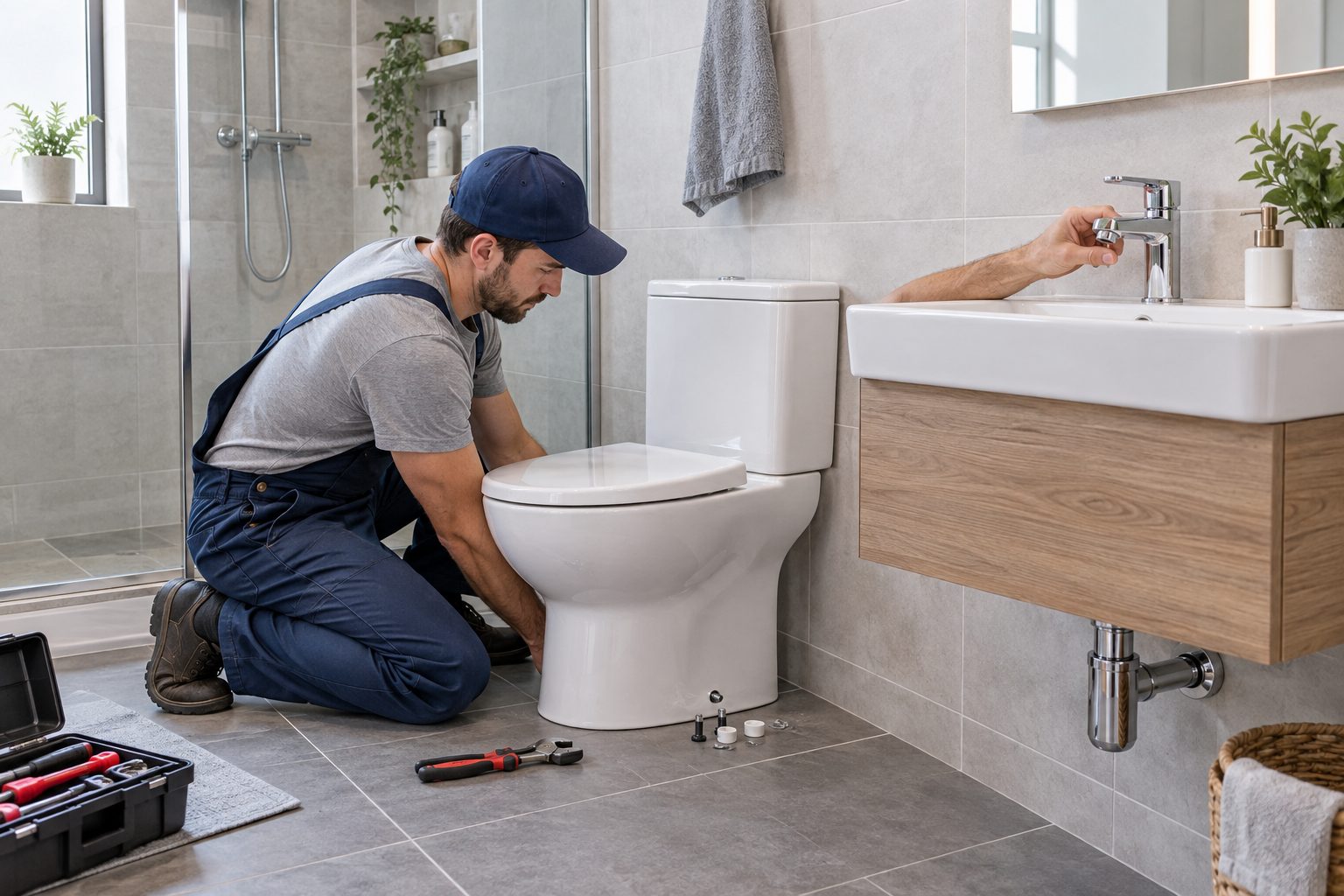 Lắp đặt thiết bị vệ sinh